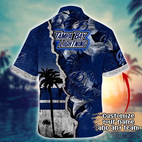 Tampa Bay Lightning Palm Tree Hawaii Shirt: Custom Summer Football Shirts