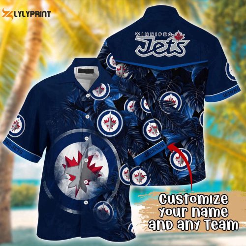 Winnipeg Jets NHL Summer Hawaii Shirt: Custom Football Shirts