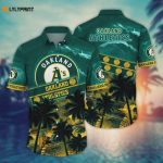 Oakland Athletics MLB Flower Hawaii Shirt: Vibrant & Stylish Fan Gear for Baseball Enthusiasts