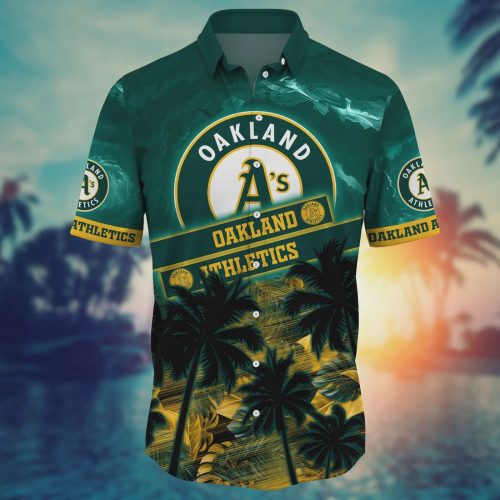 Oakland Athletics MLB Flower Hawaii Shirt: Vibrant & Stylish Fan Gear for Baseball Enthusiasts