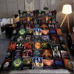 Customizable Baseball Quilt Set: Heart Gray Blanket & Pillowcases – Personalized Name Bedding for Sports Gifts Customizable Baseball Quilt Set: Heart Gray Blanket & Pillowcases – Personalized Name Bedding for Sports Gifts