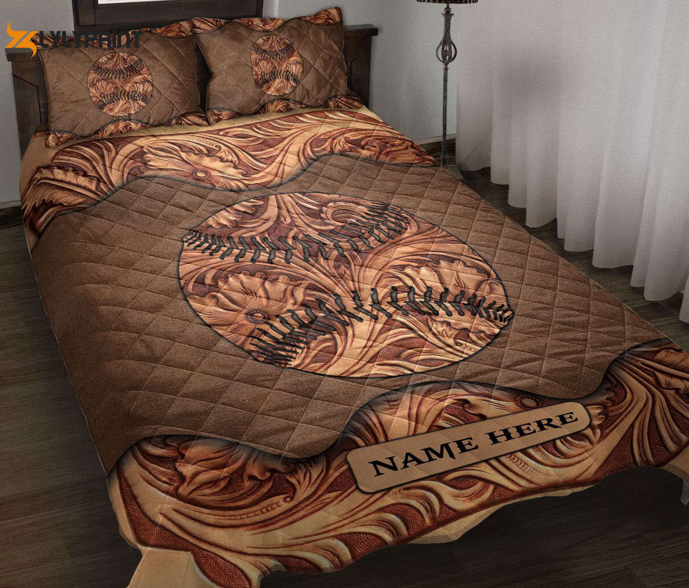 Custom Baseball Quilt Set: Personalized Bedding with Wood Baseball Ball Sculptures Pillowcases – Perfect Sports Gift Custom Baseball Quilt Set: Personalized Bedding with Wood Baseball Ball Sculptures Pillowcases – Perfect Sports Gift