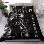 Custom Football Duvet Cover Set – Personalized Bedding for Football Fans