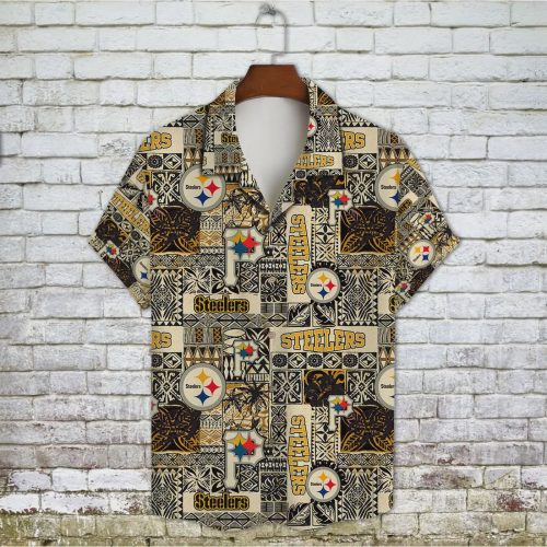 2023 Pittsburgh Steelers NFL AOP Hawaiian Shirt V18: Stylish & Authentic Fan Gear