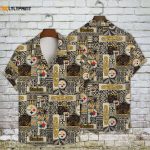 2023 Pittsburgh Steelers NFL AOP Hawaiian Shirt V18: Stylish & Authentic Fan Gear 2023 Pittsburgh Steelers NFL AOP Hawaiian Shirt V18: Stylish & Authentic Fan Gear
