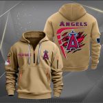 Custom Los Angeles Angels MLB Zip Hoodie – Personalized Sportswear for Fans